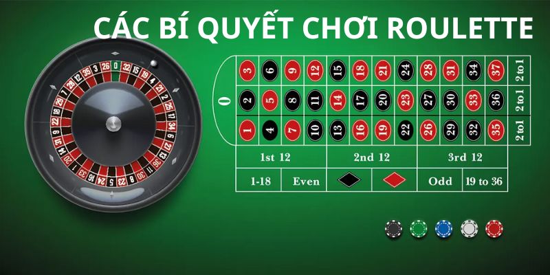 Các bí quyết chơi Roulette chính xác 